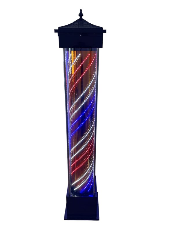 barber pole LED