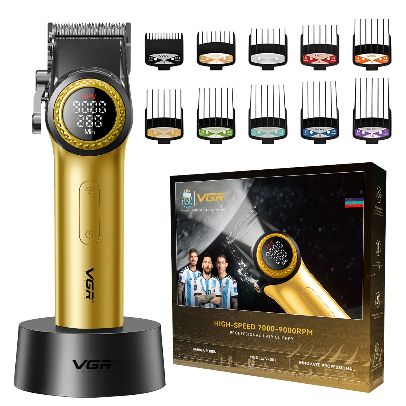 1_4 VGR 001 Professional Hair Clippers